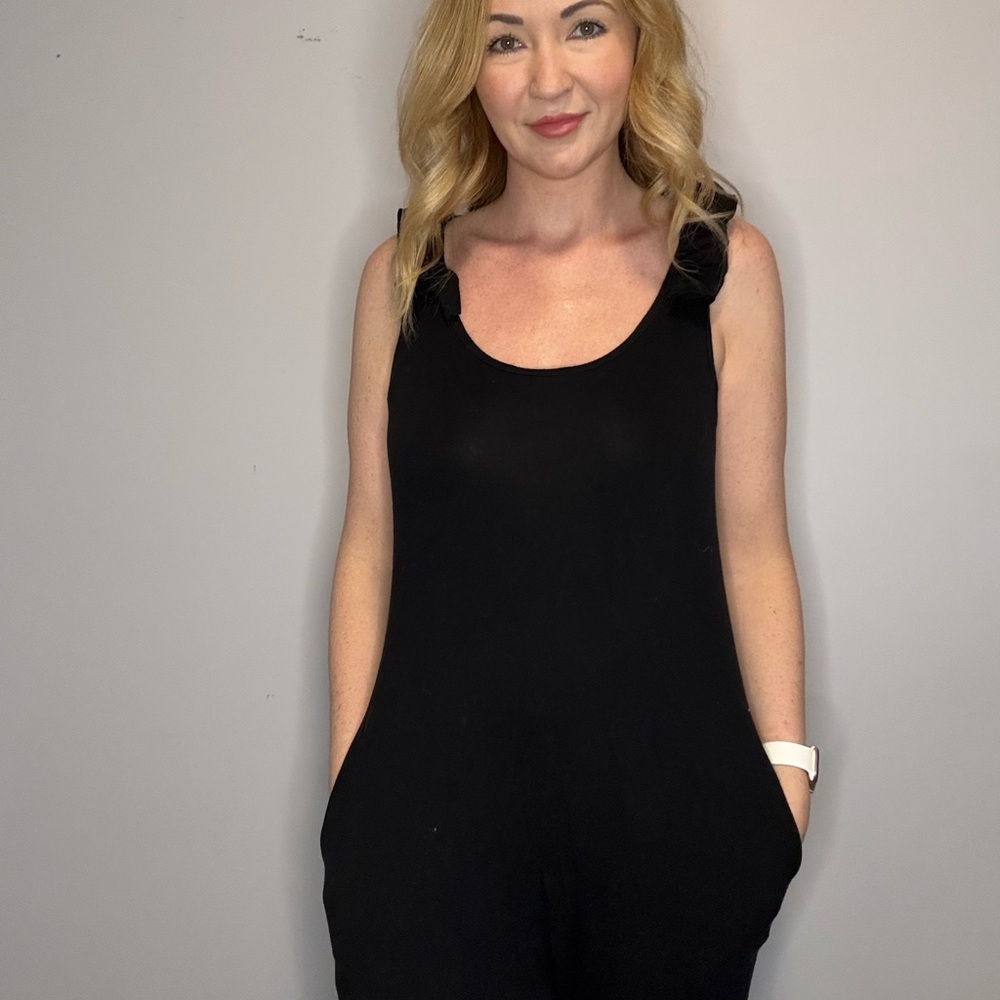 Smash+Tess Sweetheart Ruffle Romper